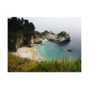 Waterfall into the Ocean